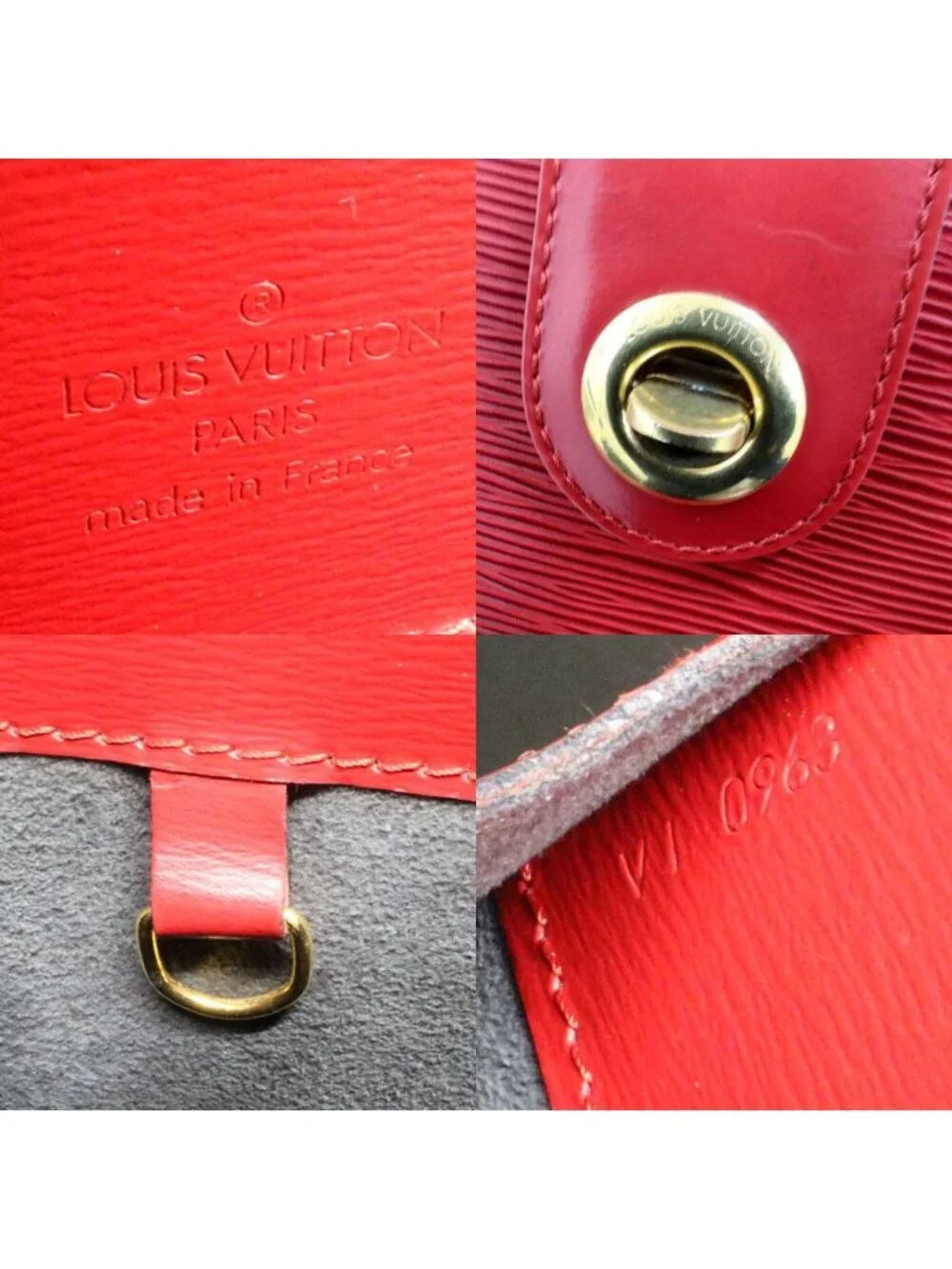 Louis Vuitton Epi Cluny Shoulder Bag Castellian